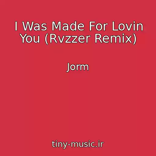کاور آهنگ I Was Made For Lovin You (Rvzzer Remix) از Jorm