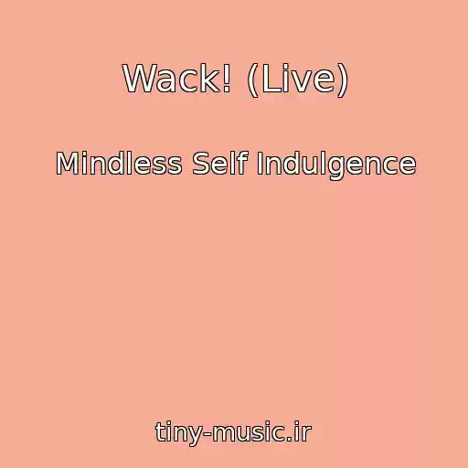 کاور آهنگ Wack! (Live) از Mindless Self Indulgence