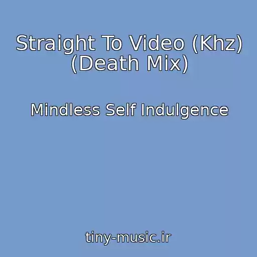 کاور آهنگ Straight To Video (Khz) (Death Mix) از Mindless Self Indulgence