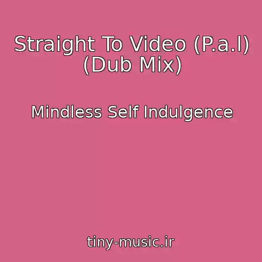 کاور آهنگ Straight To Video (P.a.l) (Dub Mix) از Mindless Self Indulgence