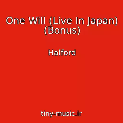 کاور آهنگ One Will (Live In Japan) (Bonus) از Halford