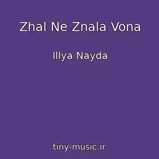 کاور آهنگ Zhal Ne Znala Vona از Іllya Nayda
