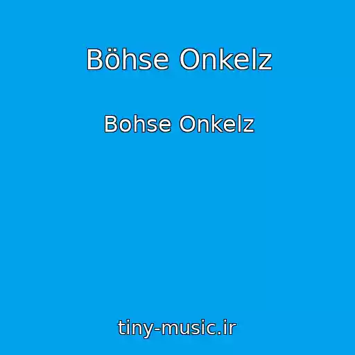 کاور آهنگ Böhse Onkelz از Bohse Onkelz
