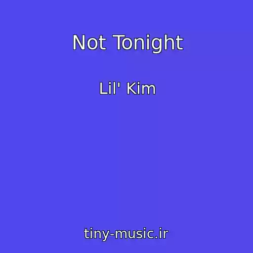 کاور آهنگ Not Tonight از Lil' Kim