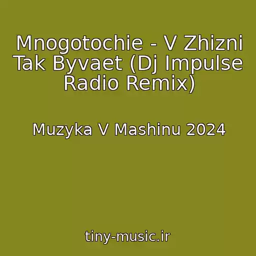 کاور آهنگ Mnogotochie - V Zhizni Tak Byvaet (Dj Impulse  Radio Remix) از Muzyka V Mashinu 2024