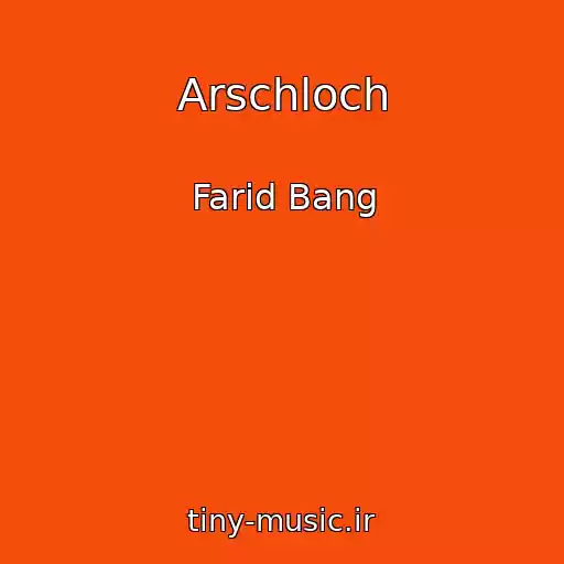 کاور آهنگ Arschloch از Farid Bang