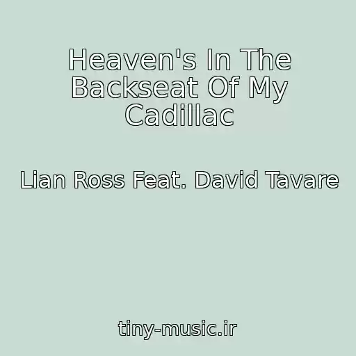 کاور آهنگ Heaven's In The Backseat Of My Cadillac از Lian Ross Feat. David Tavare