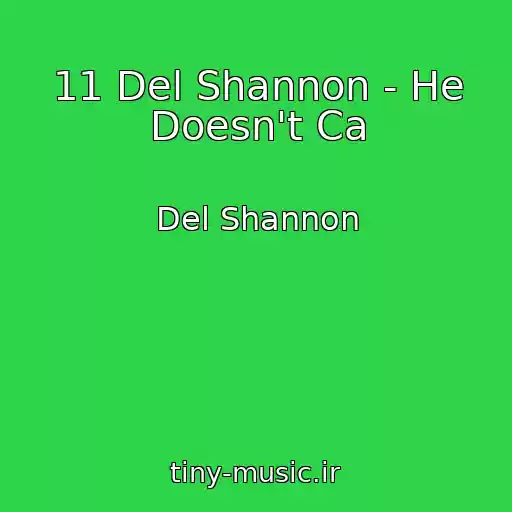 کاور آهنگ 11 Del Shannon - He Doesn't Ca از Del Shannon