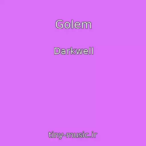 کاور آهنگ Golem از Darkwell
