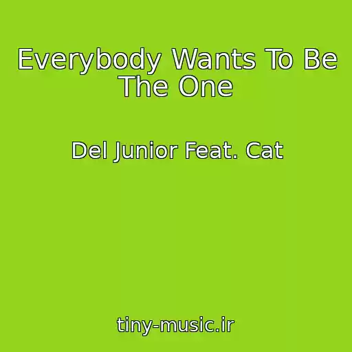 کاور آهنگ Everybody Wants To Be The One از Del Junior Feat. Cat