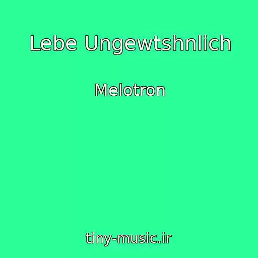 کاور آهنگ Lebe Ungewtshnlich از Melotron