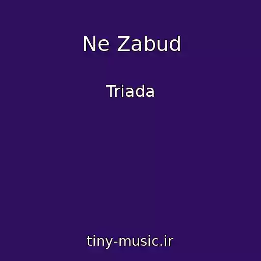 کاور آهنگ Ne Zabud از Triada