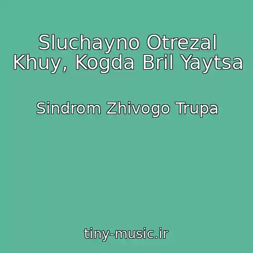 کاور آهنگ Sluchayno Otrezal Khuy, Kogda Bril Yaytsa از Sindrom Zhivogo Trupa