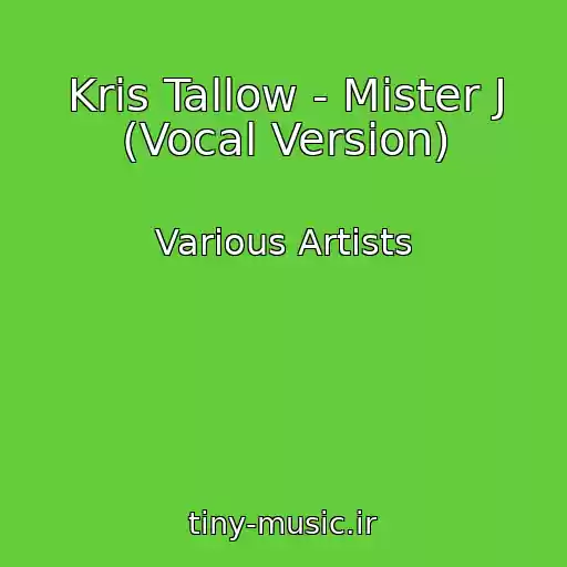 کاور آهنگ Kris Tallow - Mister J (Vocal Version) از Various Artists