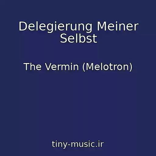 کاور آهنگ Delegierung Meiner Selbst از The Vermin (Melotron)