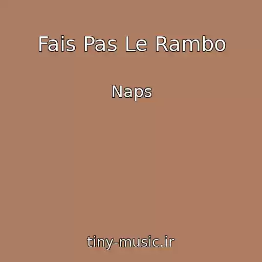کاور آهنگ Fais Pas Le Rambo از Naps