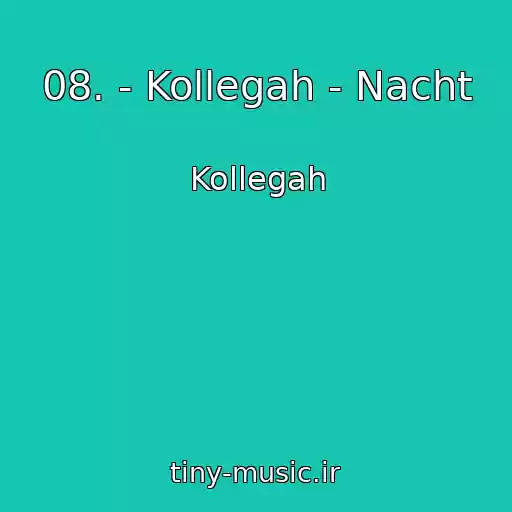 کاور آهنگ 08. - Kollegah - Nacht از Kollegah