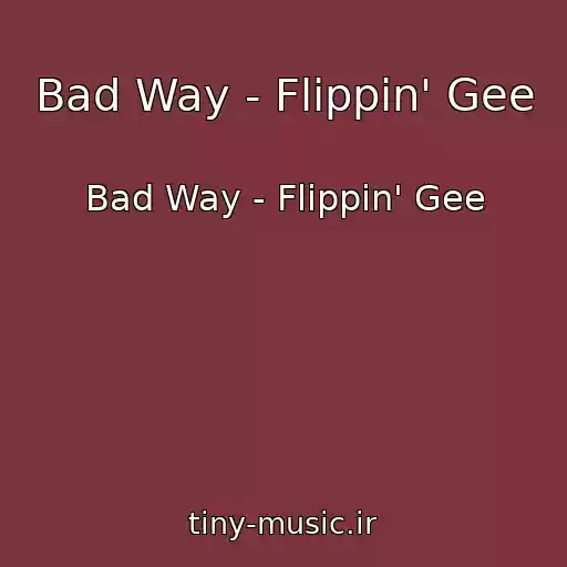 کاور آهنگ Bad Way - Flippin' Gee از Bad Way - Flippin' Gee