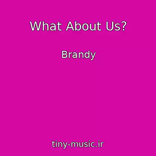 کاور آهنگ What About Us? از Brandy