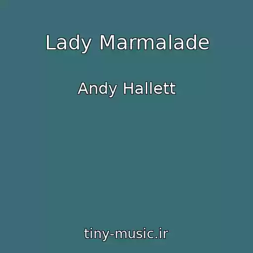 کاور آهنگ Lady Marmalade از Andy Hallett
