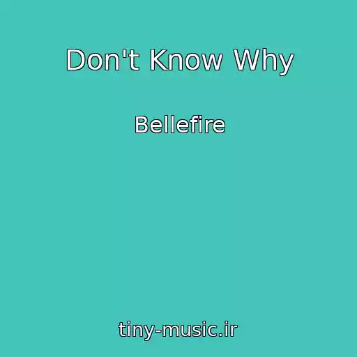 کاور آهنگ Don't Know Why از Bellefire