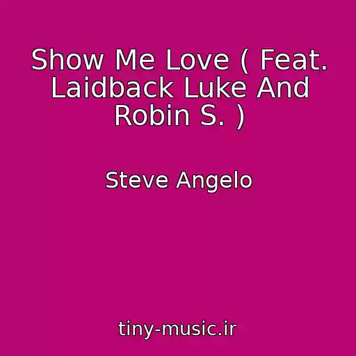 کاور آهنگ Show Me Love ( Feat. Laidback Luke And Robin S. ) از Steve Angelo
