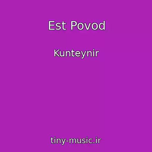 کاور آهنگ Est Povod از Kunteynir