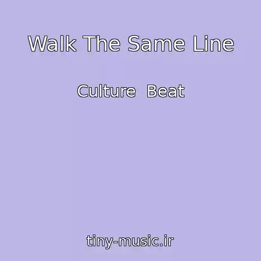 کاور آهنگ Walk The Same Line از Culture  Beat