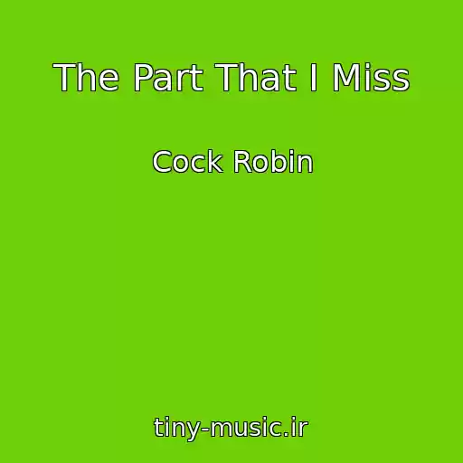 کاور آهنگ The Part That I Miss از Cock Robin