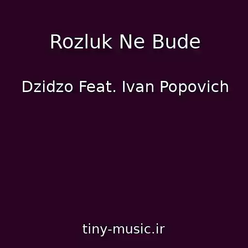 کاور آهنگ Rozluk Ne Bude از Dzіdzo Feat. Іvan Popovich