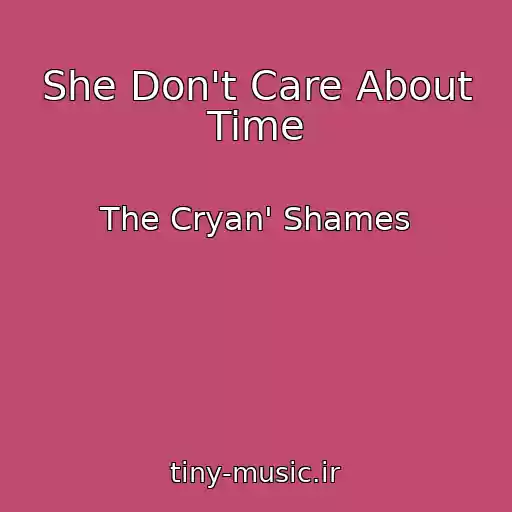 کاور آهنگ She Don't Care About Time از The Cryan' Shames