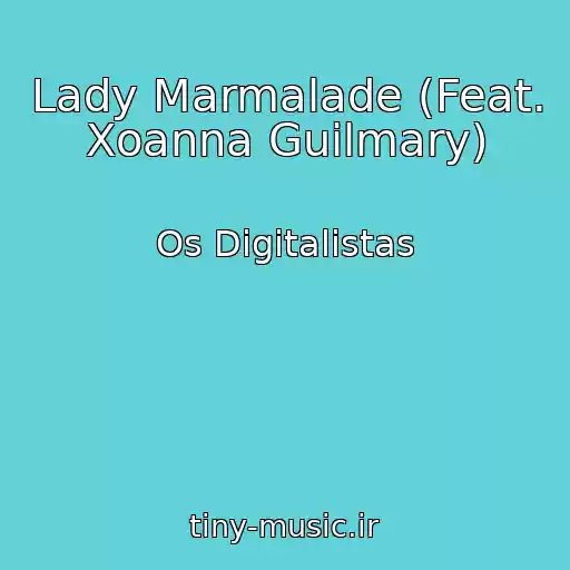کاور آهنگ Lady Marmalade (Feat. Xoanna Guilmary) از Os Digitalistas