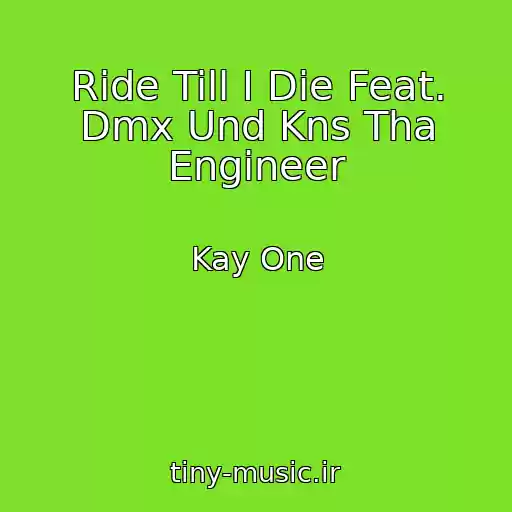 کاور آهنگ Ride Till I Die Feat. Dmx Und Kns Tha Engineer از Kay One