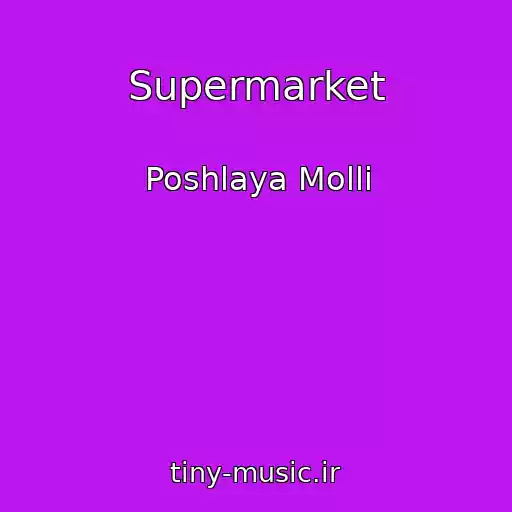 کاور آهنگ Supermarket از Poshlaya Molli