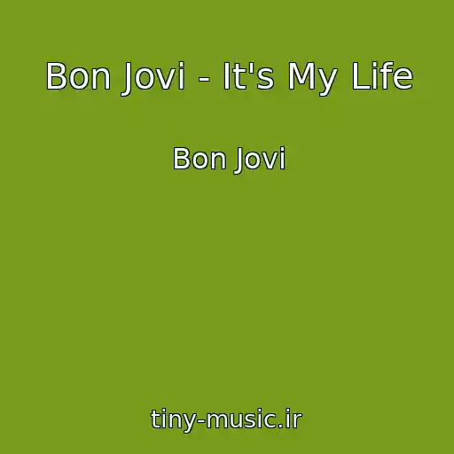 کاور آهنگ Bon Jovi - It's My Life از Bon Jovi