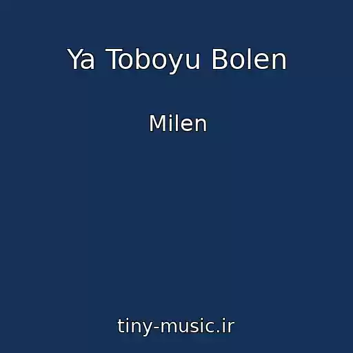 کاور آهنگ Ya Toboyu Bolen از Milen