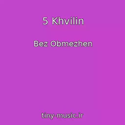 کاور آهنگ 5 Khvilin از Bez Obmezhen