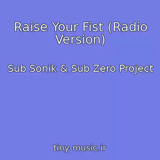 کاور آهنگ Raise Your Fist (Radio Version) از Sub Sonik & Sub Zero Project