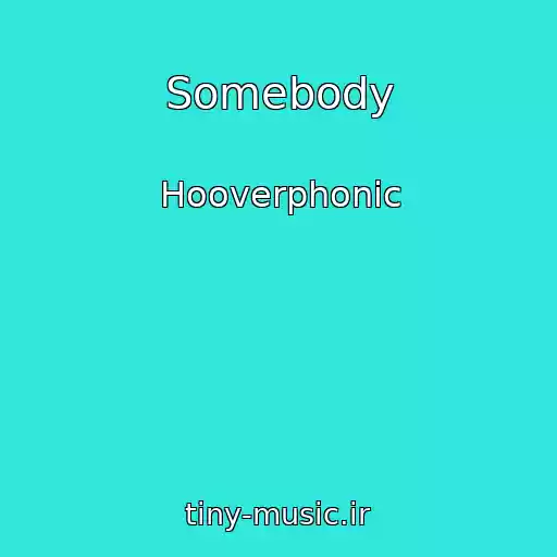 کاور آهنگ Somebody از Hooverphonic