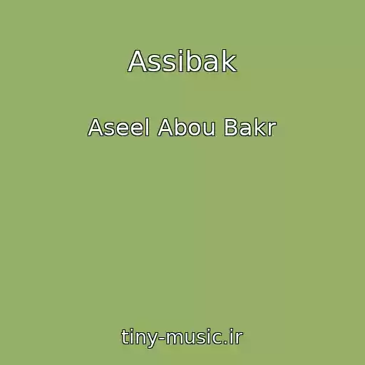 کاور آهنگ Assibak از Aseel Abou Bakr