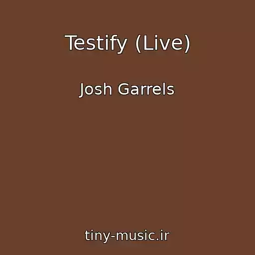 کاور آهنگ Testify (Live) از Josh Garrels