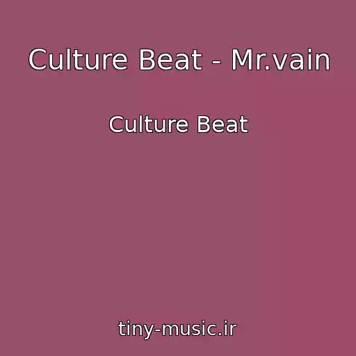 کاور آهنگ Culture Beat - Mr.vain از Culture Beat