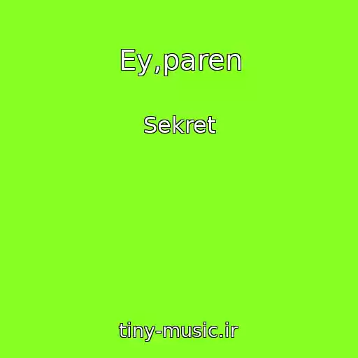 کاور آهنگ Ey,paren از Sekret