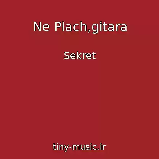 کاور آهنگ Ne Plach,gitara از Sekret