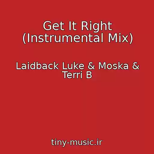 کاور آهنگ Get It Right (Instrumental Mix) از Laidback Luke & Moska & Terri B