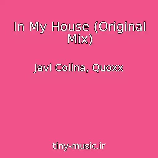 کاور آهنگ In My House (Original Mix) از Javi Colina, Quoxx