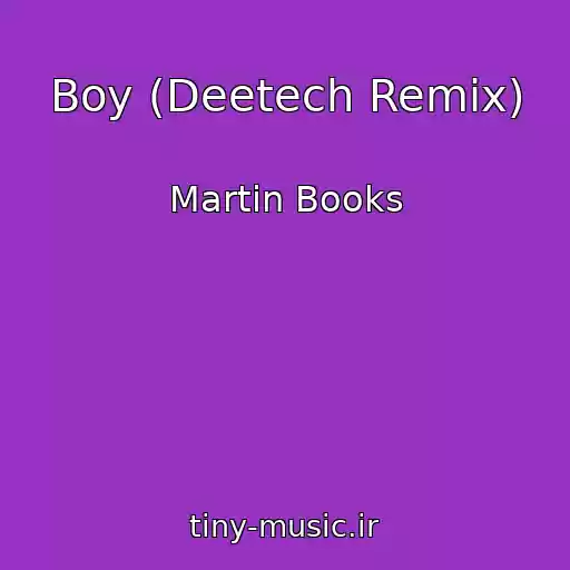 کاور آهنگ Boy (Deetech Remix) از Martin Books