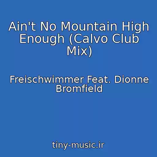 کاور آهنگ Ain't No Mountain High Enough (Calvo Club Mix) از Freischwimmer Feat. Dionne Bromfield