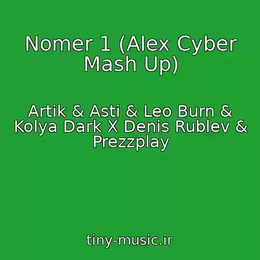کاور آهنگ Nomer 1 (Alex Cyber Mash Up) از Artik & Asti & Leo Burn & Kolya Dark X Denis Rublev & Prezzplay