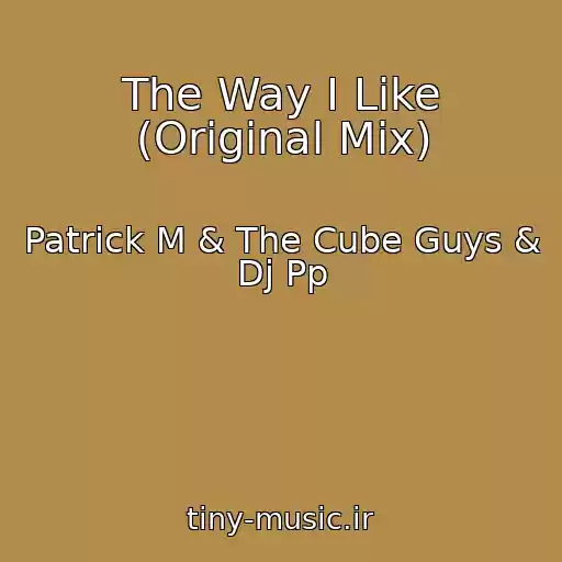 کاور آهنگ The Way I Like (Original Mix) از Patrick M & The Cube Guys & Dj Pp